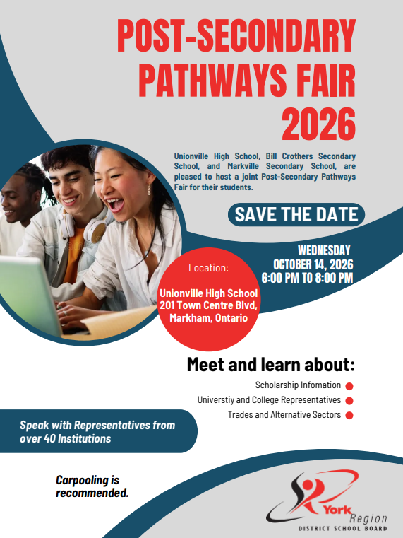 Post-Secondary Pathways Fair 2026