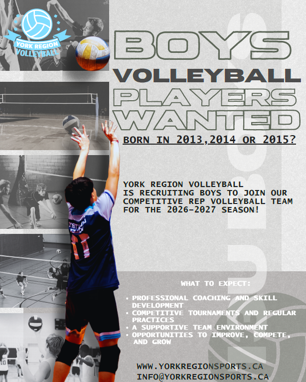 Boys Volleyball Players Wanted