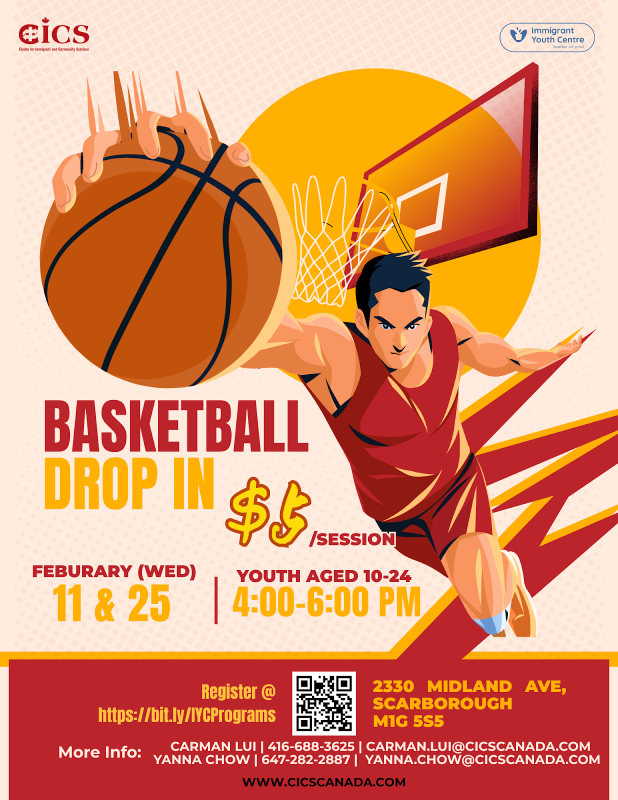 CICS- Basketball Drop In