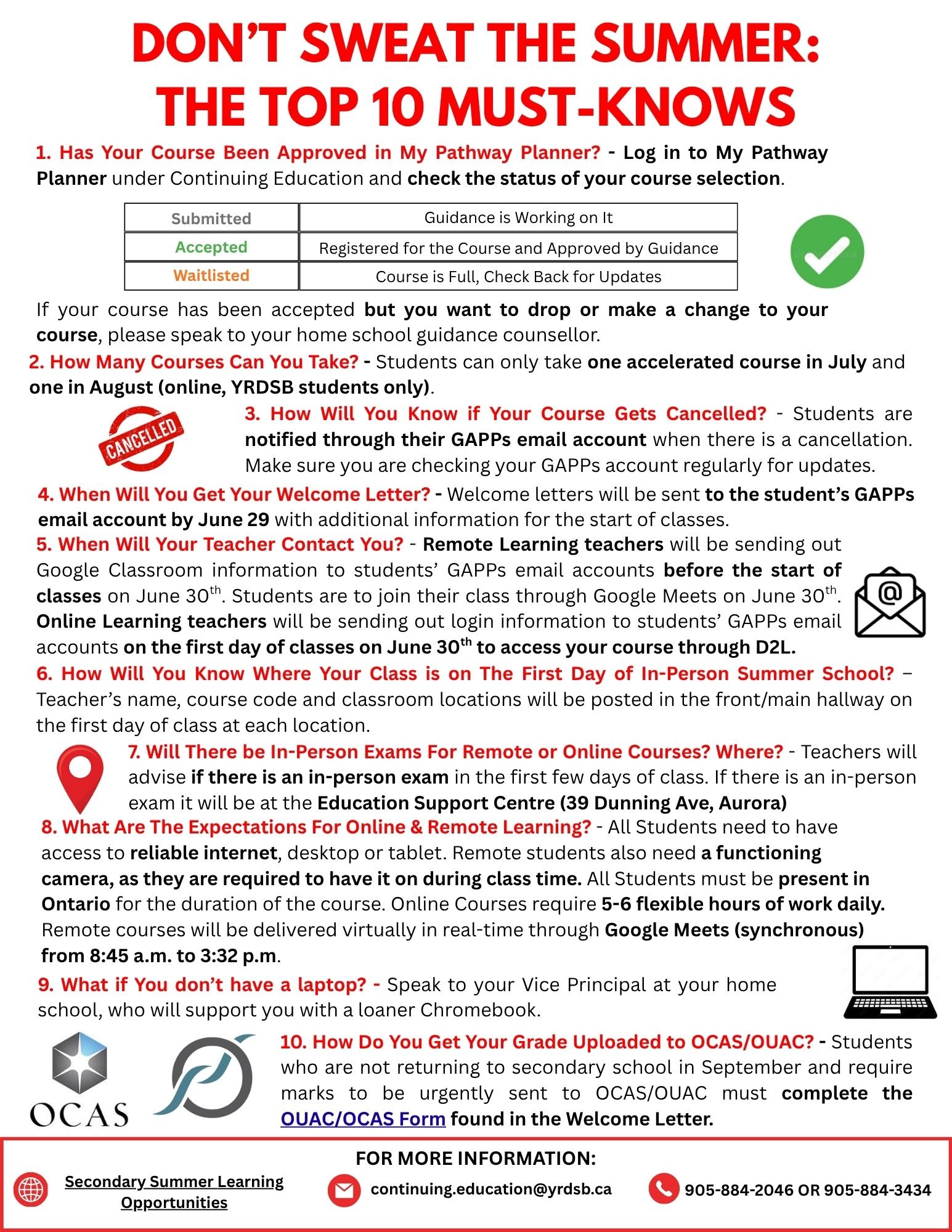 10 Things You Need To Know!