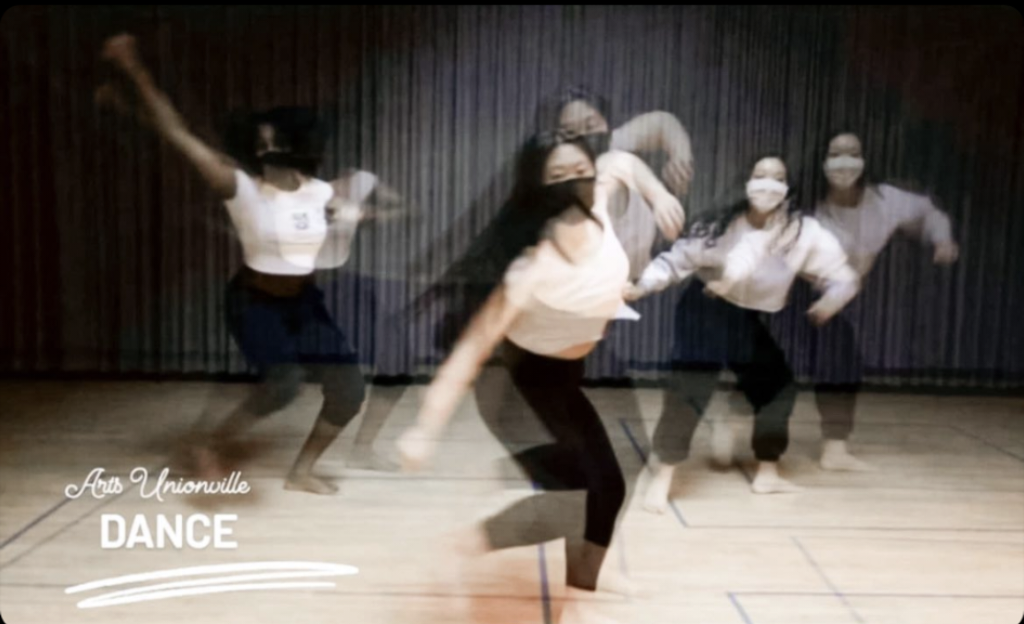 Students in Unionville's dance class